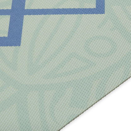 Gaiam Print Yoga Mat, Non Slip Exercise & Fitness Mat for All Types of Yoga, Pilates & Floor Exercises - My Store