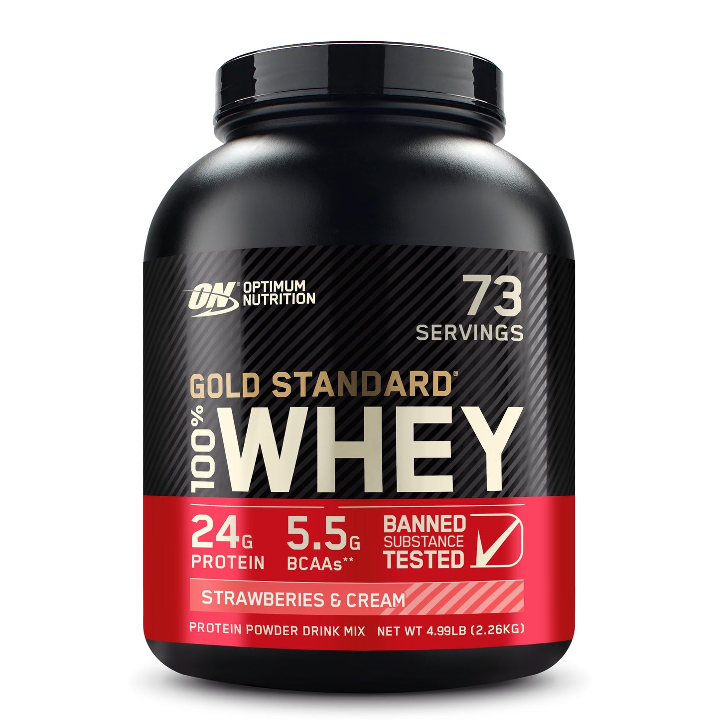 Optimum Nutrition Gold Standard 100% Whey Protein Powder, Double Rich Chocolate, 5 Pound (Packaging May Vary) - My Store