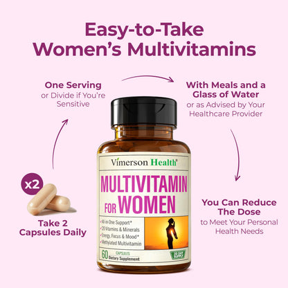 Multivitamin for Men – Methylated Mens Multivitamins & Multiminerals Capsules with Vitamin B12, A, D, C, Zinc, Magnesium & More for Complete Daily Support – High Potency Bioavailable Vitamins for Men - My Store