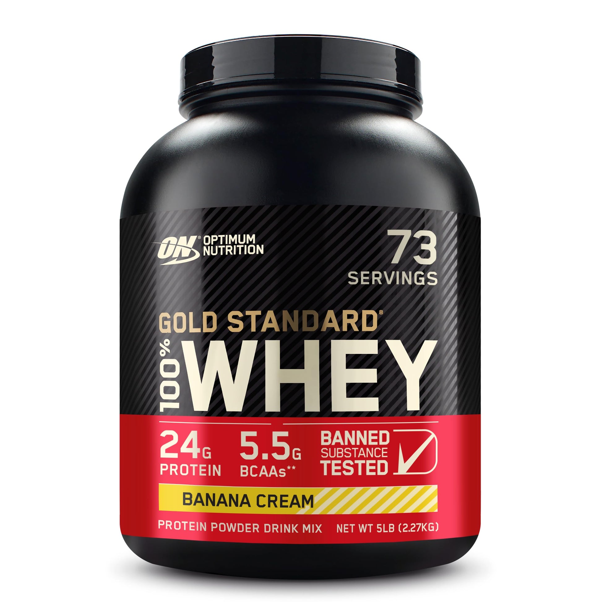Optimum Nutrition Gold Standard 100% Whey Protein Powder, Double Rich Chocolate, 5 Pound (Packaging May Vary) - My Store