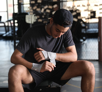 HiRui 2 Pack Wrist Compression Strap and Wrist Brace Sport Wrist Support for Fitness, Weightlifting, Tendonitis, Carpal Tunnel Arthritis, Pain Relief-Wear Anywhere-Adjustable (Black)