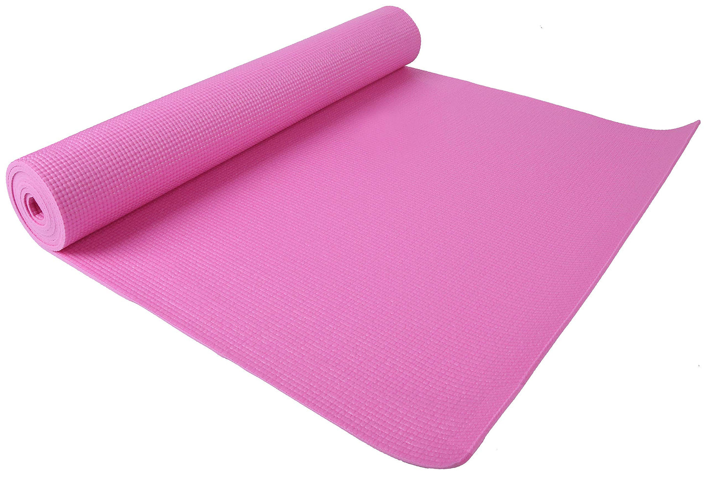 Fitvids All Purpose 1/4-Inch High Density Anti-Tear Exercise Yoga Mat with Carrying Strap, Multiple Colors