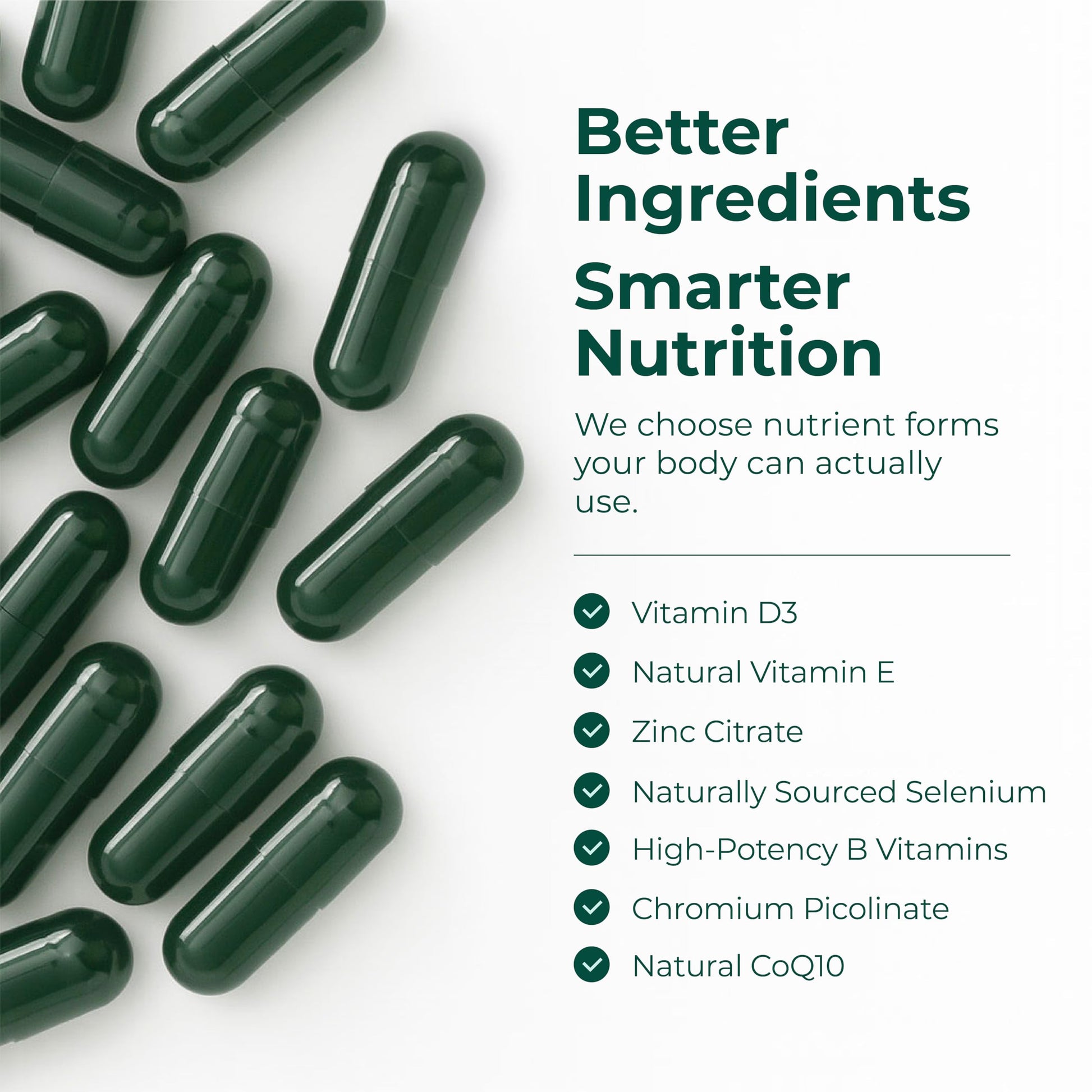 Multivitamin for Men – Methylated Mens Multivitamins & Multiminerals Capsules with Vitamin B12, A, D, C, Zinc, Magnesium & More for Complete Daily Support – High Potency Bioavailable Vitamins for Men - My Store