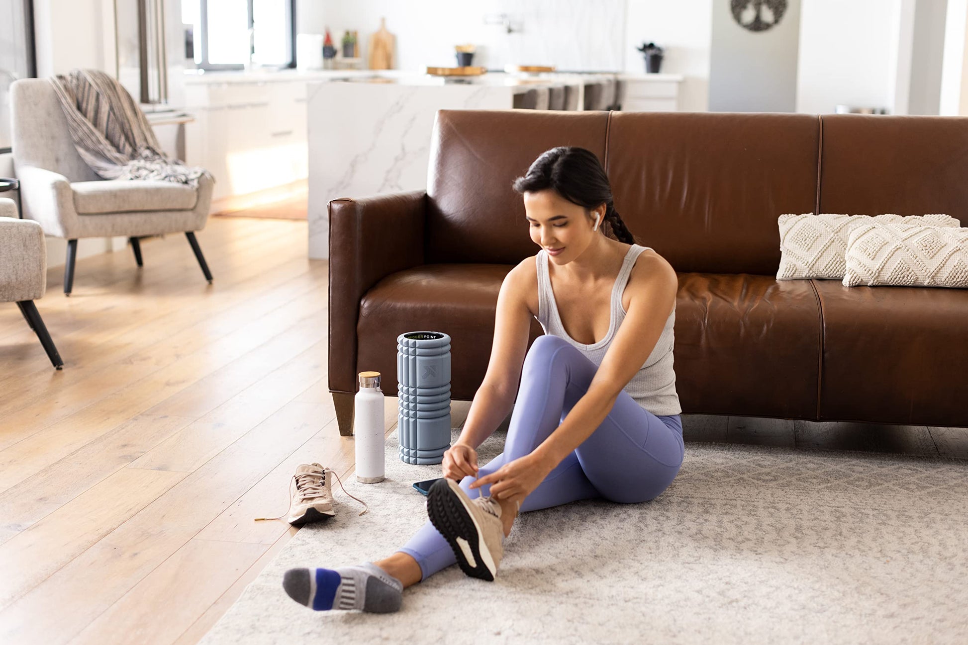 TriggerPoint Grid 1.0 Foam Roller - 13" Multi-Density Massage Roller for Deep Tissue & Muscle Recovery - Relieves Tight, Sore Muscles & Kinks, Improves Mobility & Circulation - Targets Key Body Parts - My Store