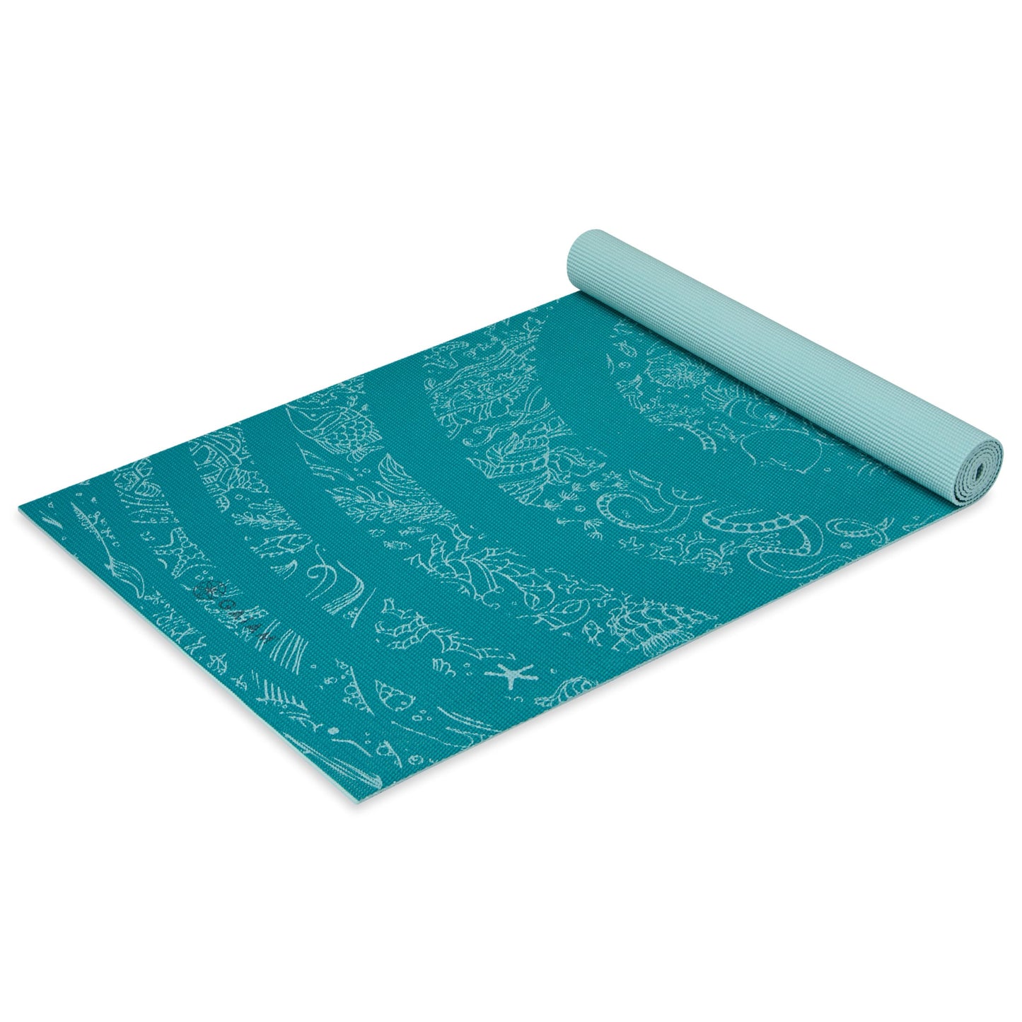 Gaiam Print Yoga Mat, Non Slip Exercise & Fitness Mat for All Types of Yoga, Pilates & Floor Exercises - My Store