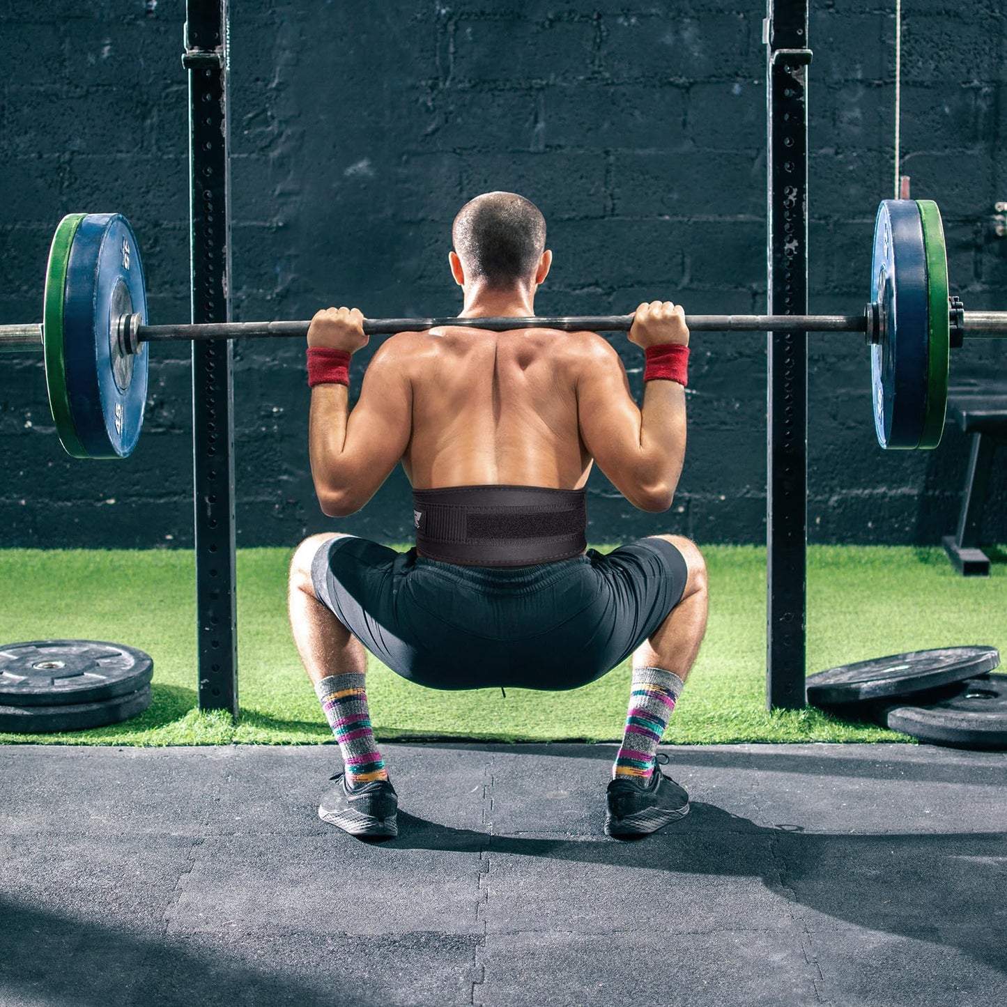 RitFit Weight Lifting Belt - Great for Squats, Lunges, Deadlift, Thrusters - Men and Women - 6 Inch Black/Camouflage - My Store