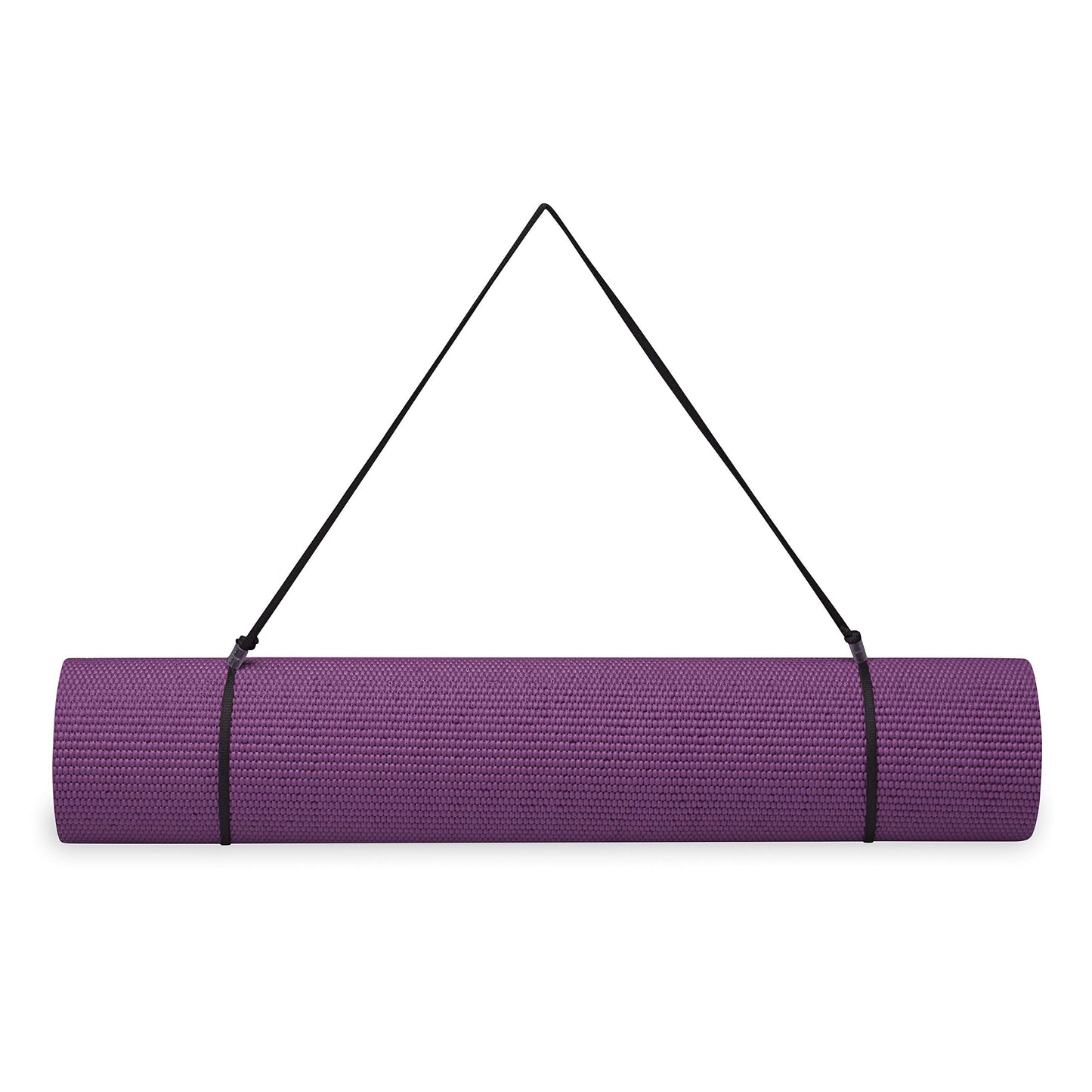 Gaiam Essentials Thick and Thin Yoga Mat Fitness & Exercise Mat with Easy-Cinch Carrier Strap - My Store