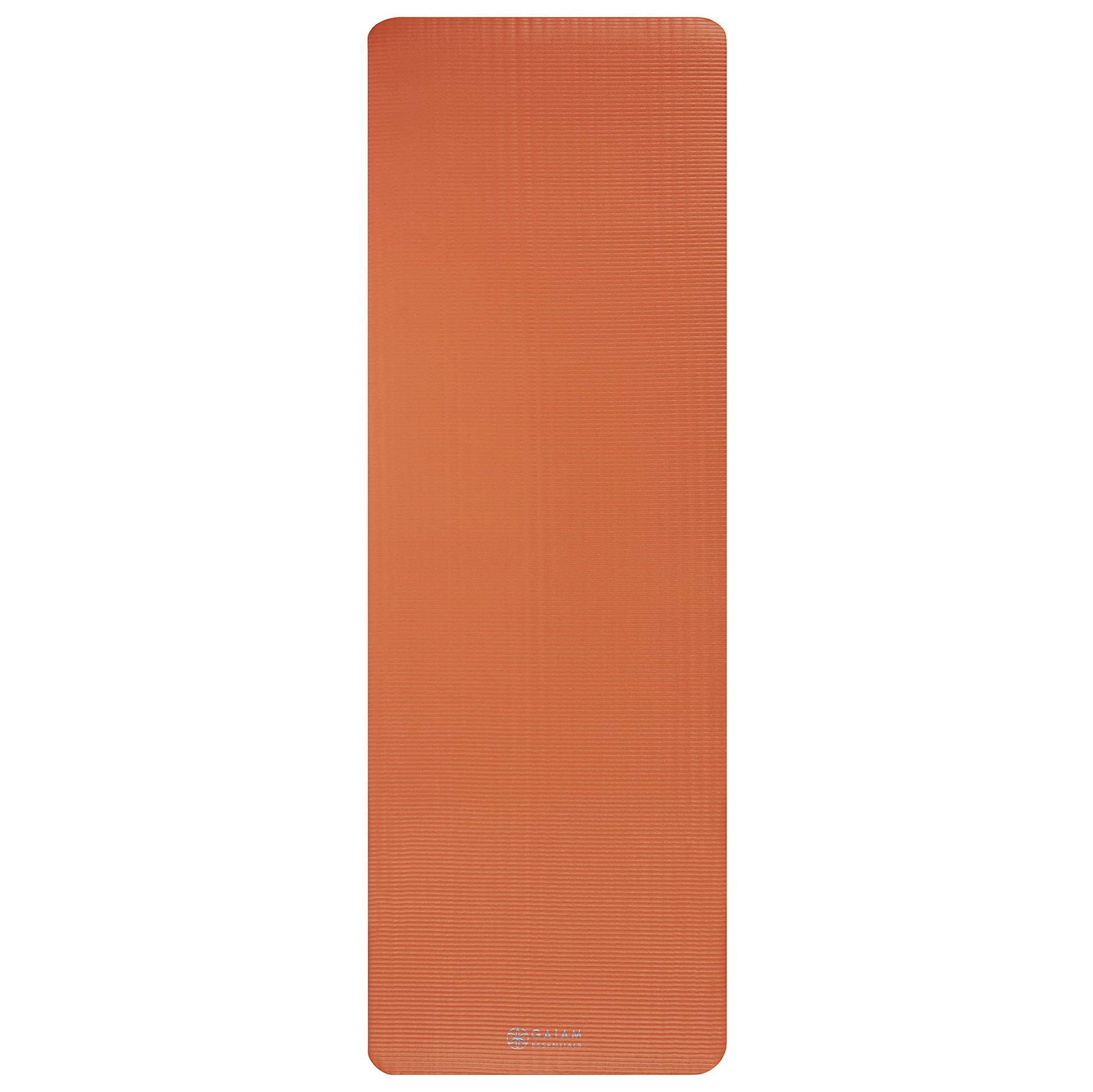 Gaiam Essentials Thick and Thin Yoga Mat Fitness & Exercise Mat with Easy-Cinch Carrier Strap - My Store