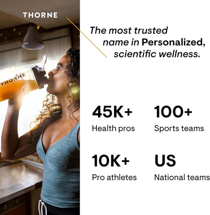 THORNE - Basic Nutrients 2/Day - Comprehensive Daily Multivitamin with Optimal Bioavailability - Vitamin & Mineral Formula - Gluten, Dairy & Soy-Free - 60 Capsules - 30 Servings - My Store