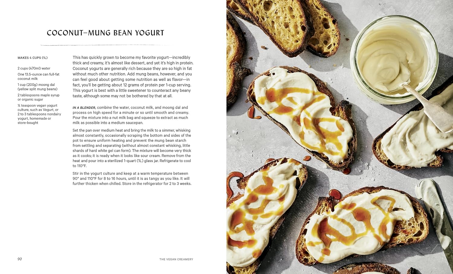 The Vegan Creamery: Plant-Based Cheese, Milk, Ice Cream, and More (A Cookbook) - My Store