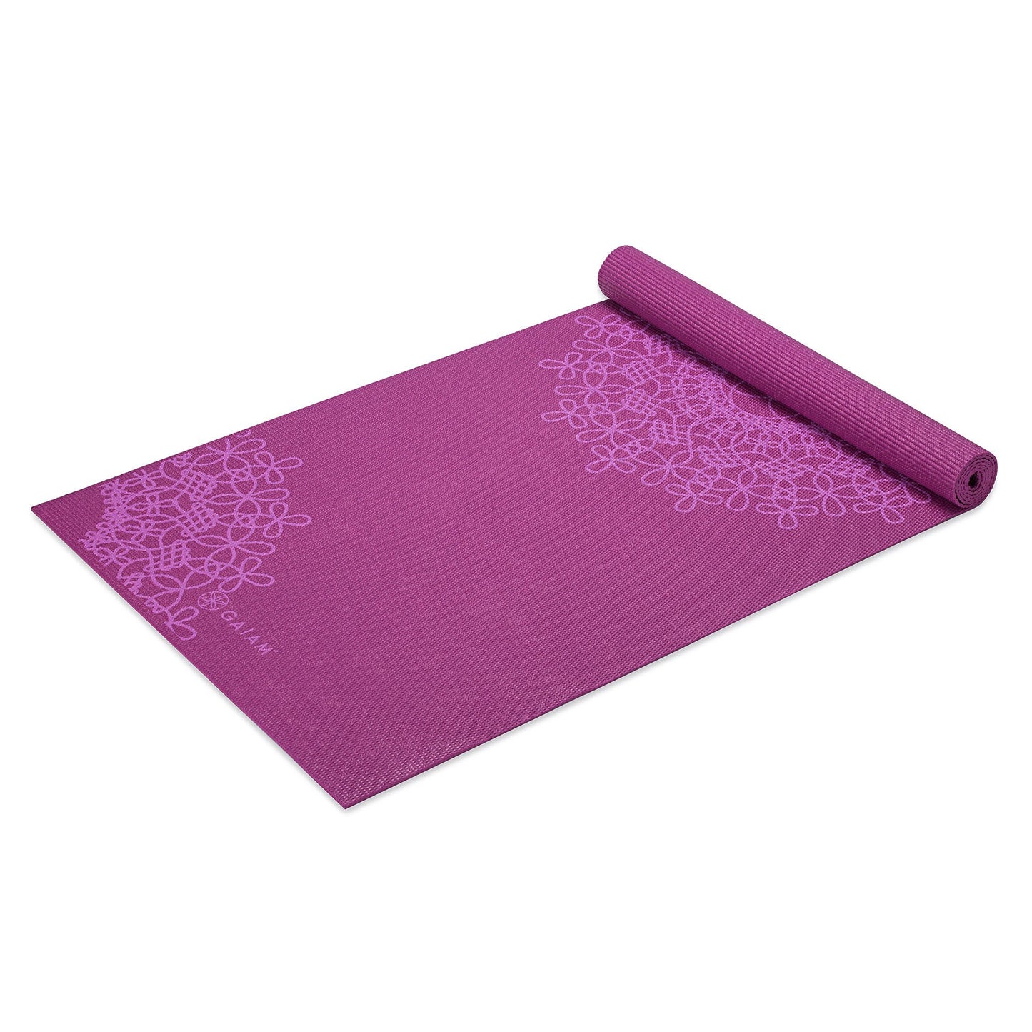 Gaiam Print Yoga Mat, Non Slip Exercise & Fitness Mat for All Types of Yoga, Pilates & Floor Exercises - My Store