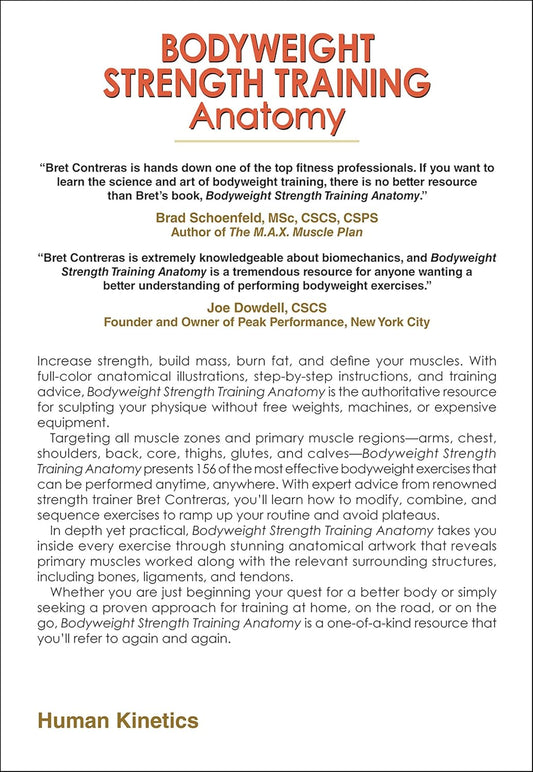 Bodyweight Strength Training Anatomy - My Store