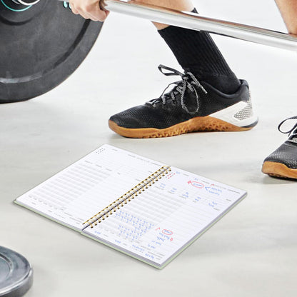 Fitness Journal Workout Planner for Women & Men, A5 (6.4" x 8.3") Workout Journal Log Book Planner Gift for Track Gym Essentials, Home Workouts, Track Progress, Achieve Wellness Goals, Black - My Store