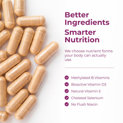 Multivitamin for Men – Methylated Mens Multivitamins & Multiminerals Capsules with Vitamin B12, A, D, C, Zinc, Magnesium & More for Complete Daily Support – High Potency Bioavailable Vitamins for Men - My Store