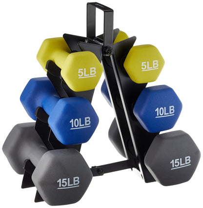 Amazon Basics Neoprene Dumbbell Hand Weights for Exercise and Muscle Toning - My Store