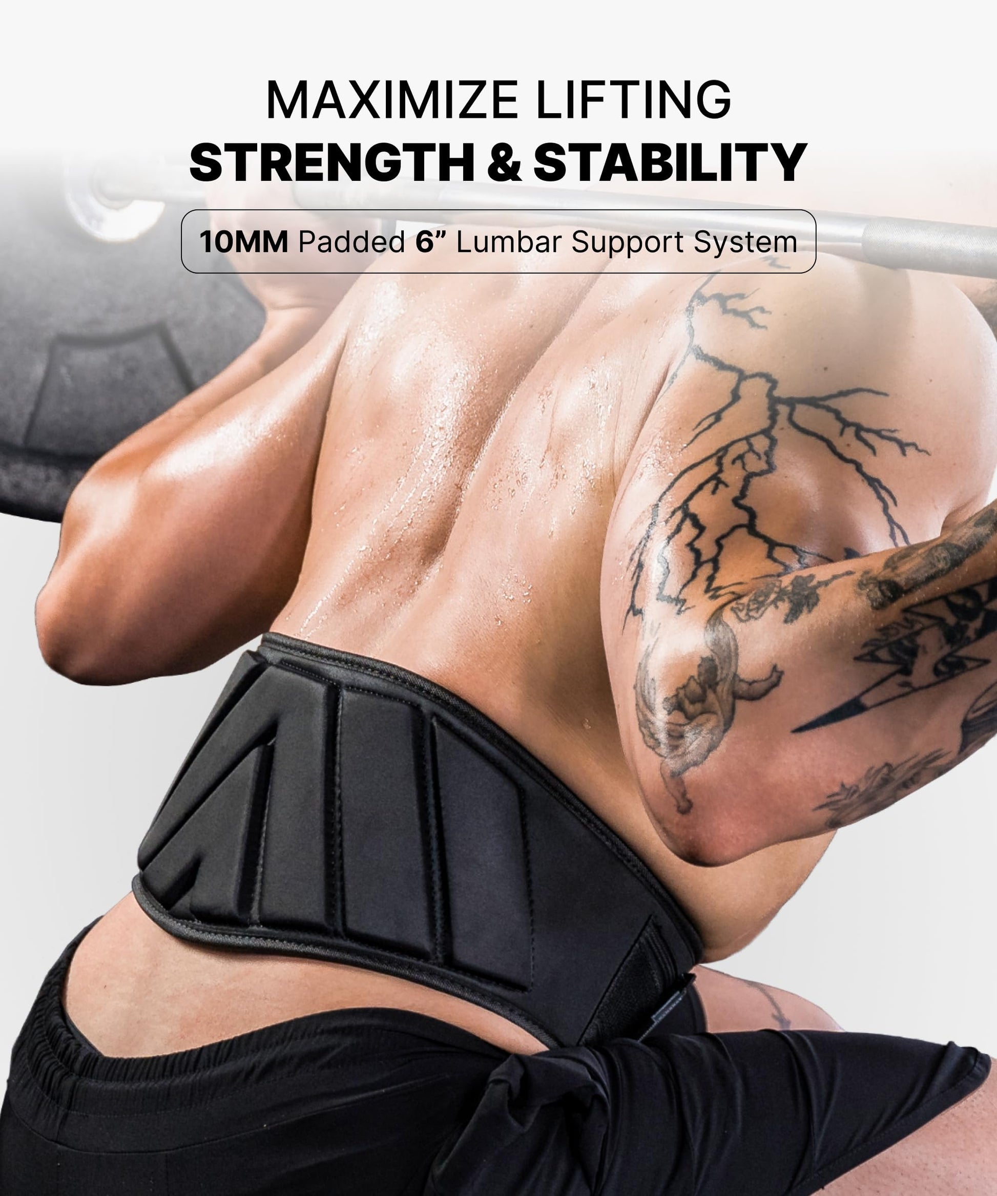 DMoose Fitness Weight Lifting Belt for Squats, Deadlift & Intense Workout - 6" Adjustable Fit Auto Lock Weightlifting Belt for Men & Women - Neoprene Gym Belts for Stability & Lumbar Back Support - My Store