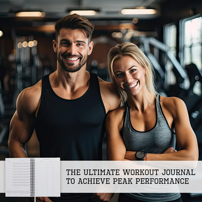 The Ultimate Fitness Journal for Tracking and Crushing Your Gym Goals - Detailed Workout Planner & Log Book For Men and Women - Great Gym Accessories With Calendar, Nutrition & Progress Tracker - My Store