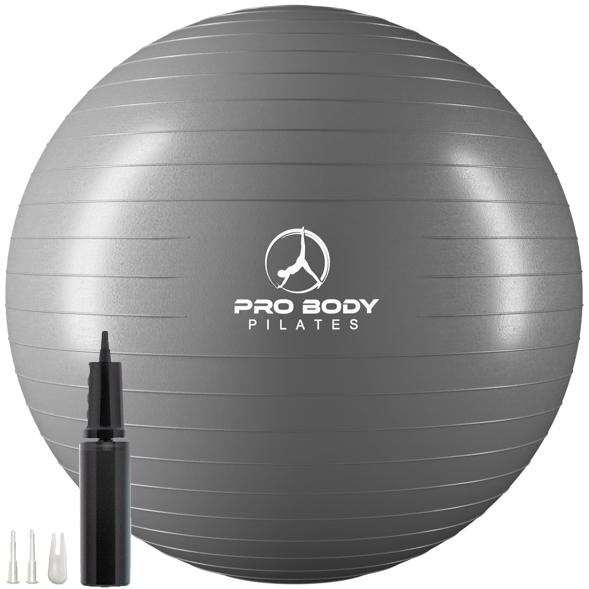 ProBody Pilates Exercise Ball - Multiple Sizes Gym Grade Balance Ball for Fitness, Yoga, Workout, Pregnancy & Physical Therapy - My Store