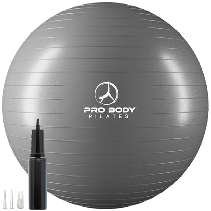 ProBody Pilates Exercise Ball - Multiple Sizes Gym Grade Balance Ball for Fitness, Yoga, Workout, Pregnancy & Physical Therapy - My Store