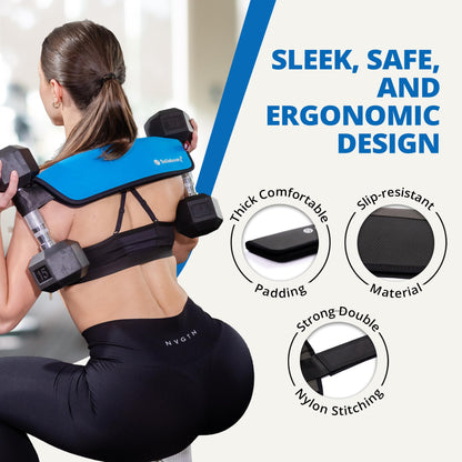 Bellabooty OG Belt - Bellabooty Exercise Hip Thrust Belt – For Dumbbells, Kettlebells, and Plates – Slip-Resistant Padding for Hip Protection – Perfect for Gym, Home, and On-the-Go Workouts