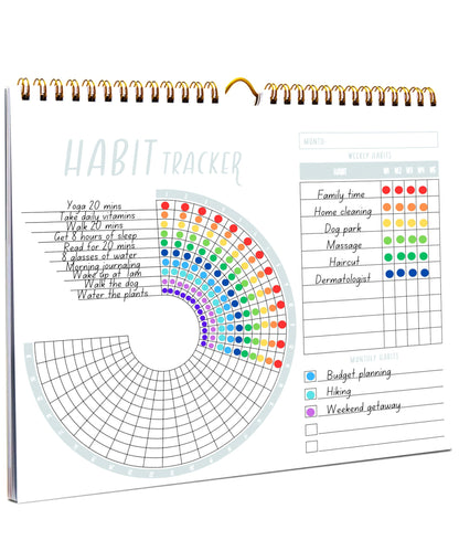 Lamare Habit Tracker Calendar – Premium Daily Habit Tracker Journal and Goal Board, Workout Motivation & Productivity Tool - My Store