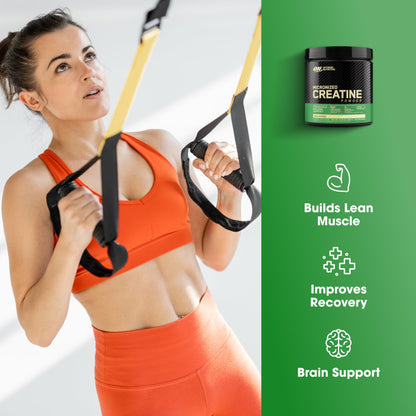 Optimum Nutrition Micronized Creatine Monohydrate Powder, Unflavored, 60 Servings, 300 Grams (Packaging May Vary) - My Store