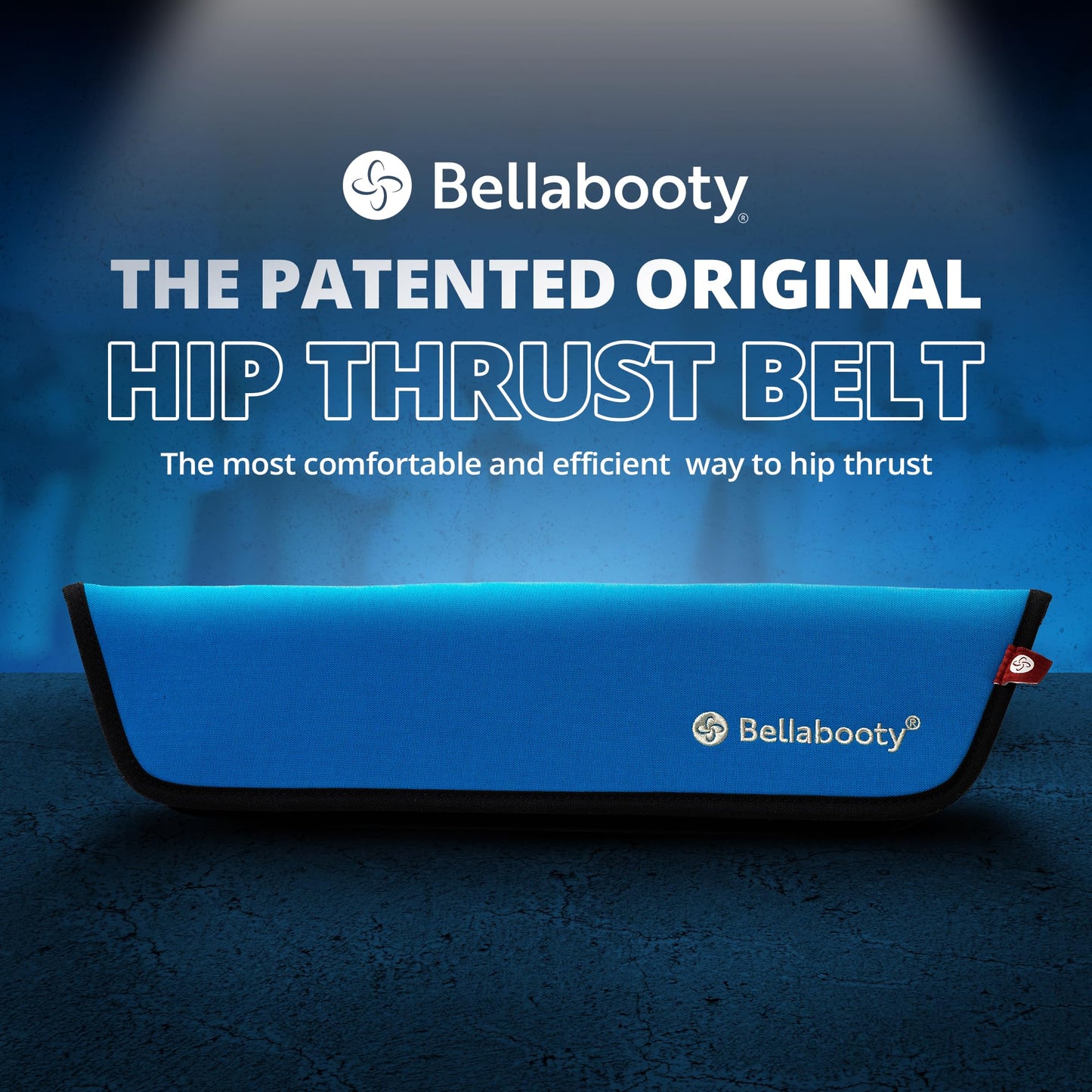 Bellabooty OG Belt - Bellabooty Exercise Hip Thrust Belt – For Dumbbells, Kettlebells, and Plates – Slip-Resistant Padding for Hip Protection – Perfect for Gym, Home, and On-the-Go Workouts