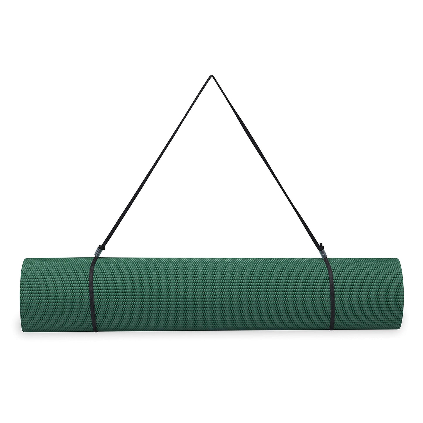 Gaiam Essentials Thick and Thin Yoga Mat Fitness & Exercise Mat with Easy-Cinch Carrier Strap - My Store