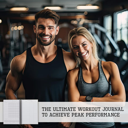 The Ultimate Fitness Journal for Tracking and Crushing Your Gym Goals - Detailed Workout Planner & Log Book For Men and Women - Great Gym Accessories With Calendar, Nutrition & Progress Tracker - My Store