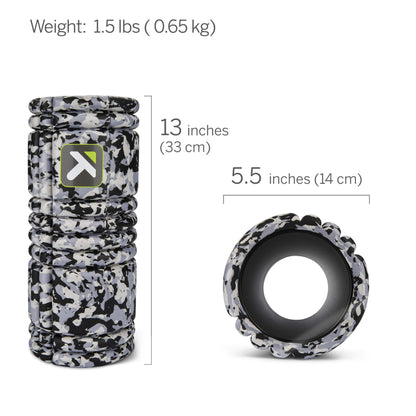 TriggerPoint Grid 1.0 Foam Roller - 13" Multi-Density Massage Roller for Deep Tissue & Muscle Recovery - Relieves Tight, Sore Muscles & Kinks, Improves Mobility & Circulation - Targets Key Body Parts - My Store