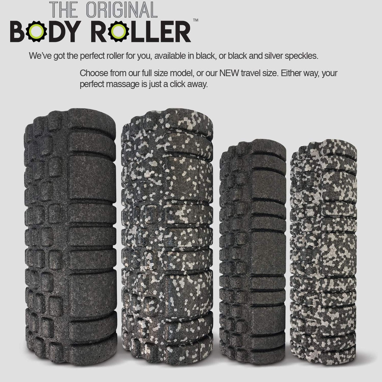 High Density Foam Roller Massager for Deep Tissue Massage of The Back and Leg Muscles - Self Myofascial Release of Painful Trigger Point Muscle Adhesions - 13" Blue - My Store