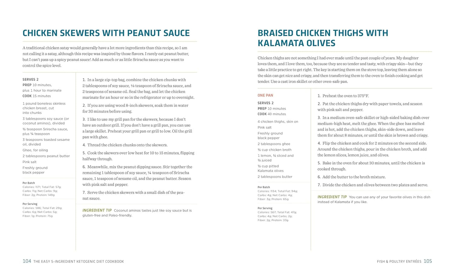 The Easy 5-Ingredient Ketogenic Diet Cookbook: Low-Carb, High-Fat Recipes for Busy People on the Keto Diet - My Store