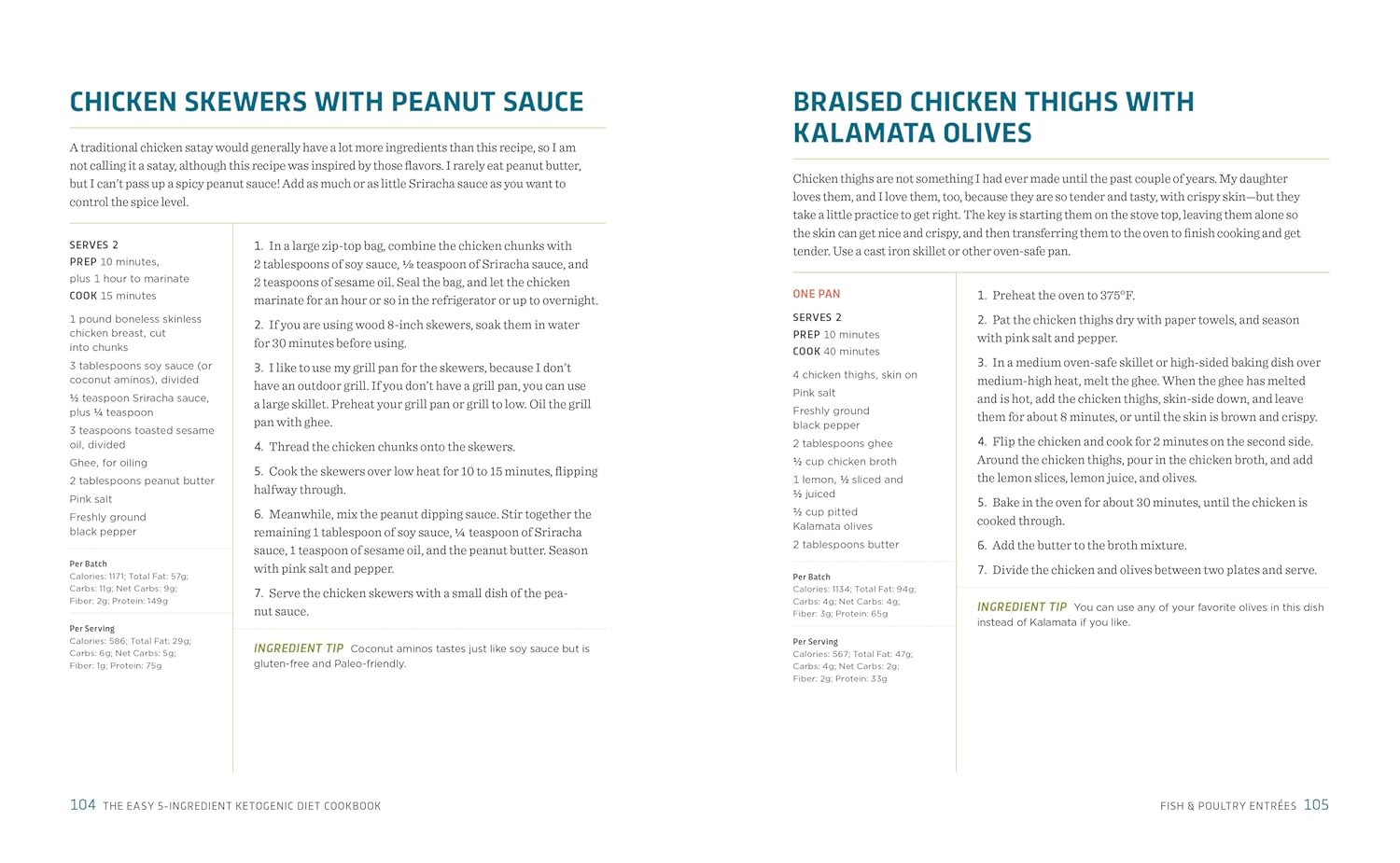 The Easy 5-Ingredient Ketogenic Diet Cookbook: Low-Carb, High-Fat Recipes for Busy People on the Keto Diet - My Store