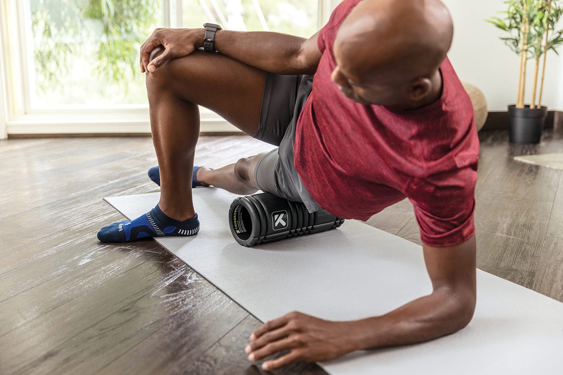 TriggerPoint Grid 1.0 Foam Roller - 13" Multi-Density Massage Roller for Deep Tissue & Muscle Recovery - Relieves Tight, Sore Muscles & Kinks, Improves Mobility & Circulation - Targets Key Body Parts - My Store