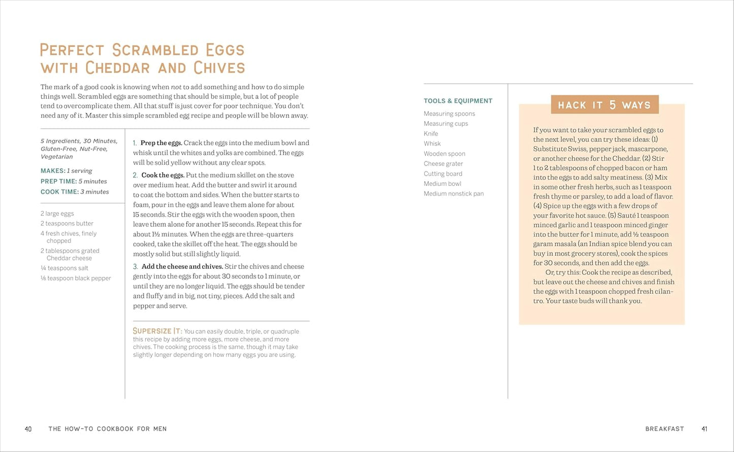 The How-To Cookbook for Men: 100 Easy Recipes to Learn the Basics - My Store