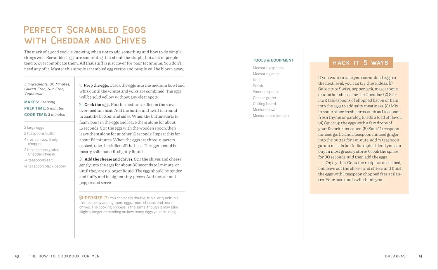 The How-To Cookbook for Men: 100 Easy Recipes to Learn the Basics - My Store