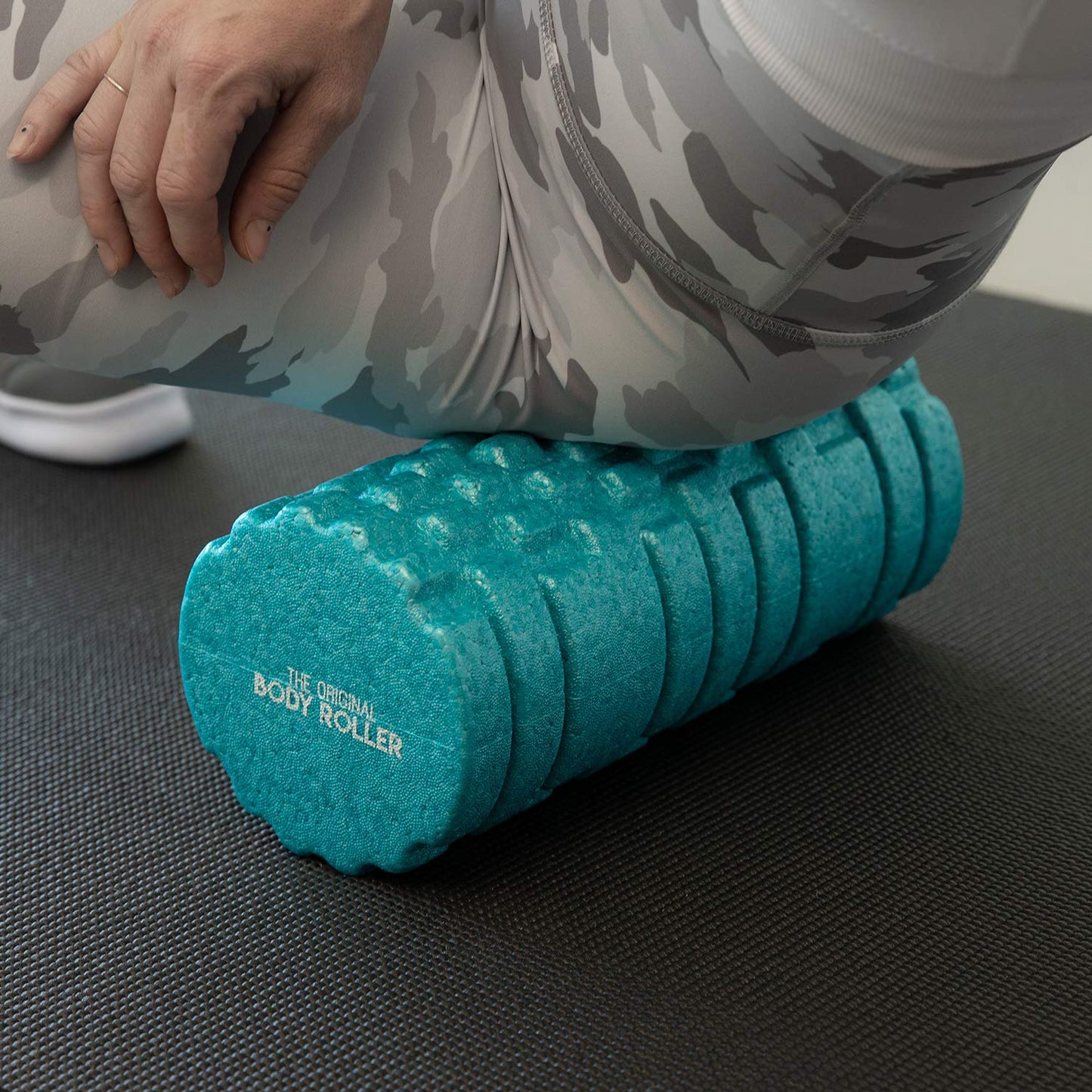 High Density Foam Roller Massager for Deep Tissue Massage of The Back and Leg Muscles - Self Myofascial Release of Painful Trigger Point Muscle Adhesions - 13" Blue - My Store