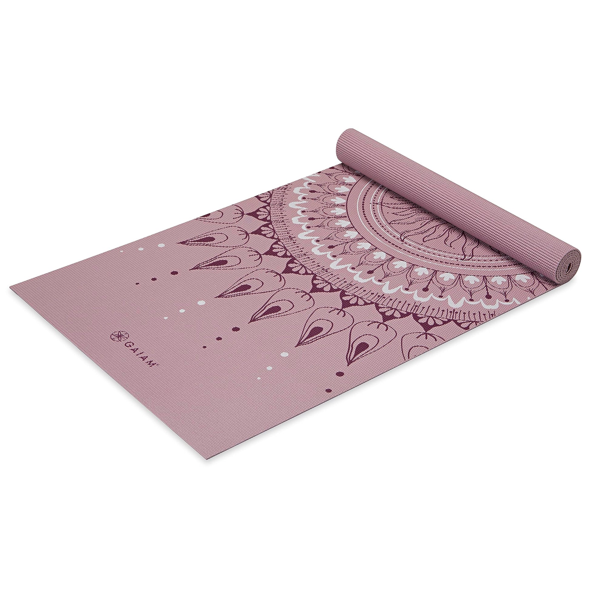 Gaiam Print Yoga Mat, Non Slip Exercise & Fitness Mat for All Types of Yoga, Pilates & Floor Exercises - My Store