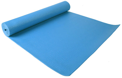 Fitvids All Purpose 1/4-Inch High Density Anti-Tear Exercise Yoga Mat with Carrying Strap, Multiple Colors