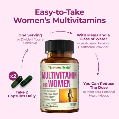 Multivitamin for Men – Methylated Mens Multivitamins & Multiminerals Capsules with Vitamin B12, A, D, C, Zinc, Magnesium & More for Complete Daily Support – High Potency Bioavailable Vitamins for Men - My Store
