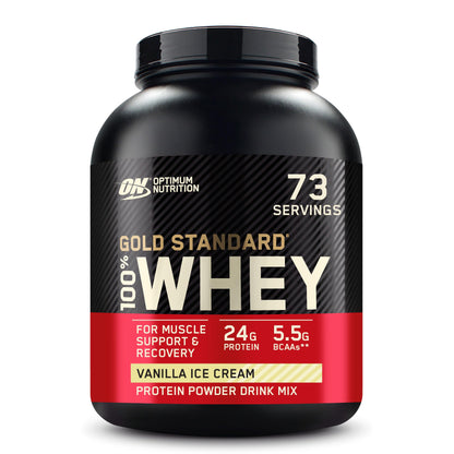 Optimum Nutrition Gold Standard 100% Whey Protein Powder, Double Rich Chocolate, 5 Pound (Packaging May Vary) - My Store