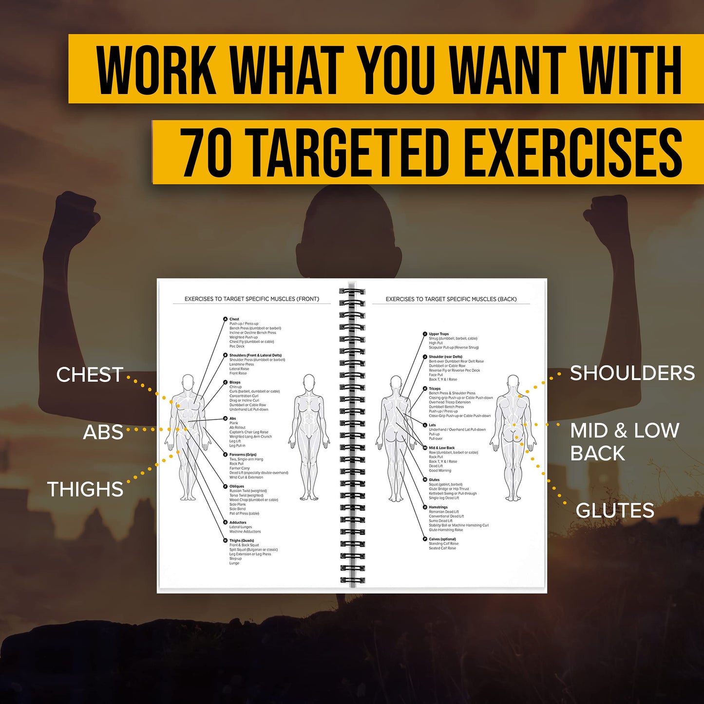 NewMe Fitness Journal for Women & Men, Food & Workout Journal, Planner Log Book to Track Weight Loss, Muscle Gain, Home Gym Exercise, Bodybuilding Progress, Daily Nutrition & Personal Health Tracker - My Store