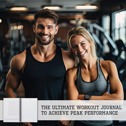 The Ultimate Fitness Journal for Tracking and Crushing Your Gym Goals - Detailed Workout Planner & Log Book For Men and Women - Great Gym Accessories With Calendar, Nutrition & Progress Tracker - My Store