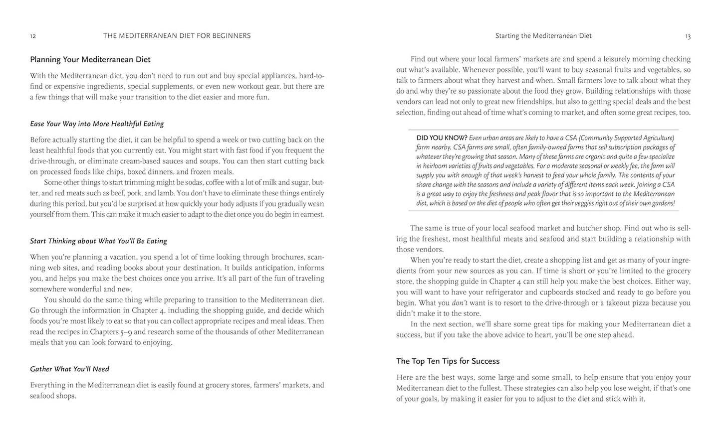 The Mediterranean Diet for Beginners: The Complete Guide - 40 Delicious Recipes, 7-Day Diet Meal Plan, and 10 Tips for Success - My Store