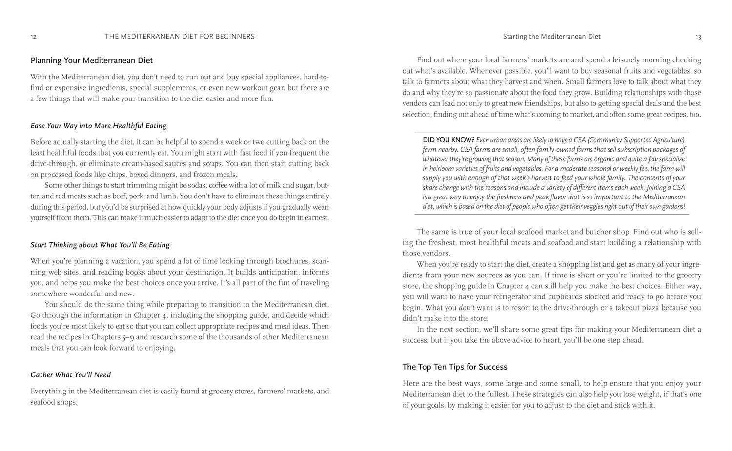 The Mediterranean Diet for Beginners: The Complete Guide - 40 Delicious Recipes, 7-Day Diet Meal Plan, and 10 Tips for Success - My Store