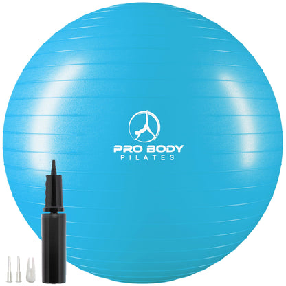 ProBody Pilates Exercise Ball - Multiple Sizes Gym Grade Balance Ball for Fitness, Yoga, Workout, Pregnancy & Physical Therapy - My Store