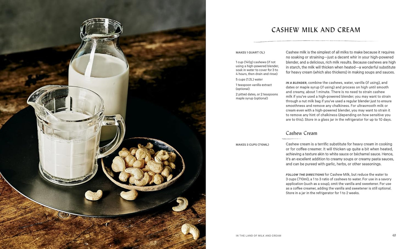 The Vegan Creamery: Plant-Based Cheese, Milk, Ice Cream, and More (A Cookbook) - My Store