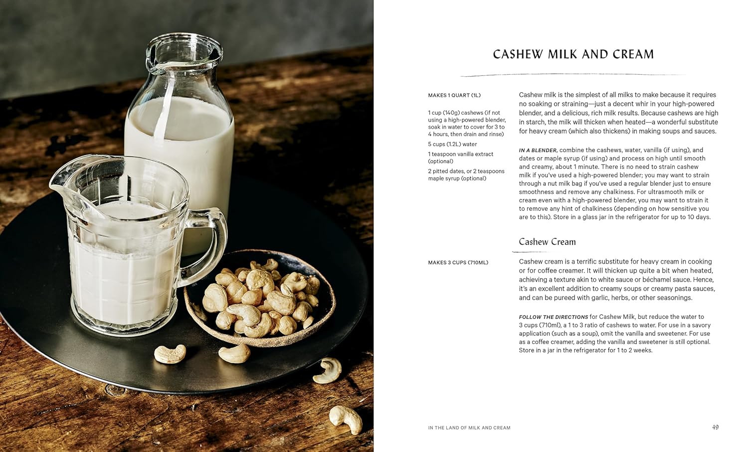 The Vegan Creamery: Plant-Based Cheese, Milk, Ice Cream, and More (A Cookbook) - My Store