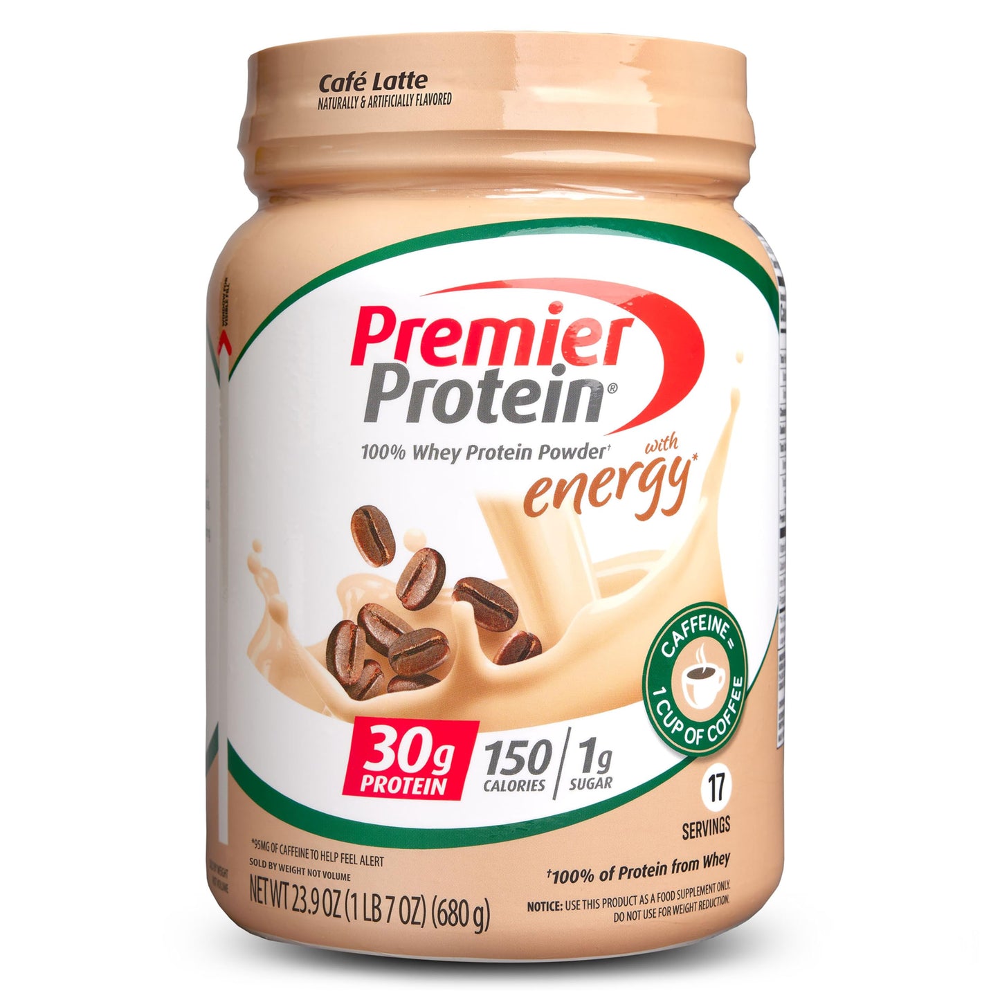 Premier Protein Powder, Vanilla Milkshake, 30g Protein, 1g Sugar, 100% Whey Protein, Keto Friendly, No Soy Ingredients, Gluten Free, 17 Servings, 23.3 Ounces - My Store