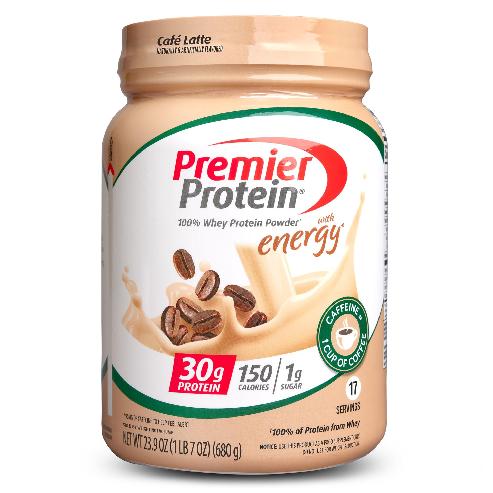 Premier Protein Powder, Vanilla Milkshake, 30g Protein, 1g Sugar, 100% Whey Protein, Keto Friendly, No Soy Ingredients, Gluten Free, 17 Servings, 23.3 Ounces - My Store